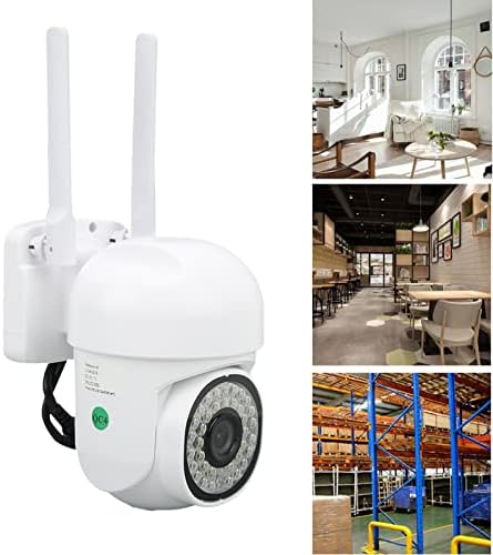 Sanpyl 1080P Güvenlik Kameraları, Kablosuz Dış Mekan WiFi Güvenlik Kamerası, Yatay Dönüş 355°, Dikey 90°, AI Hareket