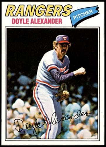 1977 Topps 254 Doyle Alexander Teksas Korucuları (Beyzbol Kartı) NM / MT Korucuları