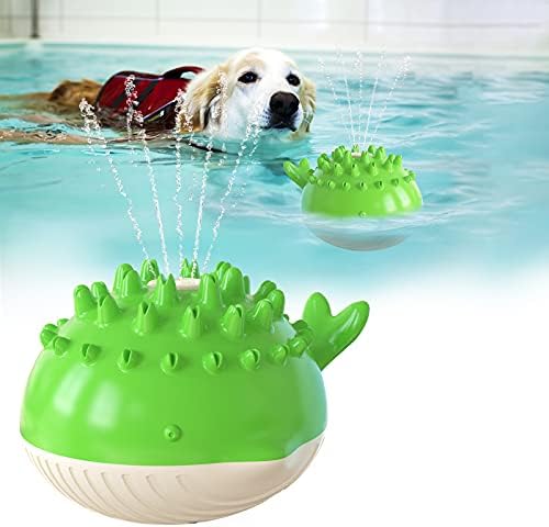 Köpek için DCH Sprey Oyuncak, Timsah Şeklindeki Sprey Çiğnemek Oyuncak Suda Yüzer, Büyük ve Orta Boy Köpekler için