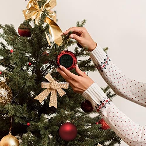 Şanslı Hemşire Yonca Kalp Atışı Noel Topları Süsler Set Büyük Noel Ağacı Süslemeleri için Bluk Dışında Açık Kapalı
