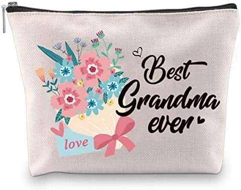 Niuda-Li Şimdiye Kadarki En İyi Büyükanne-Komik Kozmetik Çantası, Büyükanne Anneler Günü Hediyeleri, Yeni Büyükanne