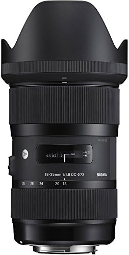Sigma 18-35mm F/1.8 DC HSM canon lensi APS-C DSLR kameralar (Yenilenmiş)