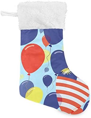 PİMİLAGU Uçan Kutlama Balonları Renkleri Malezya Noel Çorap 1 Paket 17.7, asılı Çorap Noel Dekorasyon için