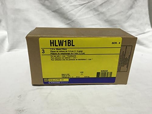 SCHNEİDER ELECTRİC Panelboard HLW1BL Pnlbd 1.5 Boş Uzantı-Kutu Başına 3 Adet